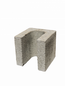 Concrete Block - Open End - 8x8x8