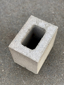 Concrete Block - Half Block - 6x8x8