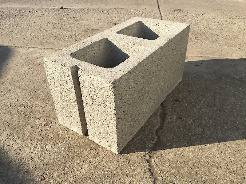 Concrete Block - Standard - 8x8x16 | Bee Green Recycling & Supply