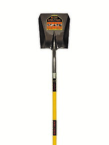 #2 Square Point Rear Roll Step Shovel