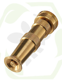 Brass Hose Nozzle - Adjustable