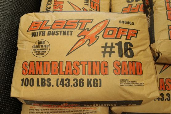 Silica Sand SGS Brand 100lb Bag
