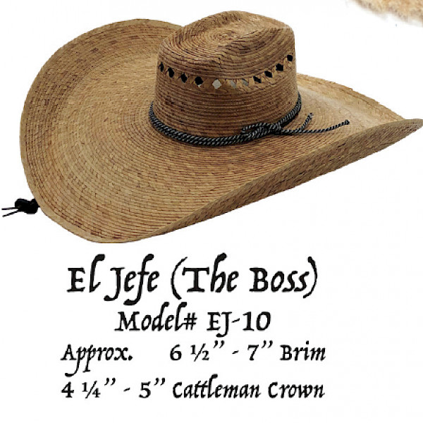 Hat - El Jefe (The Boss) | Bee Green Recycling & Supply, Oakland CA