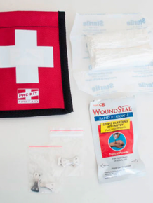 First Aid Kit With Wound Seal